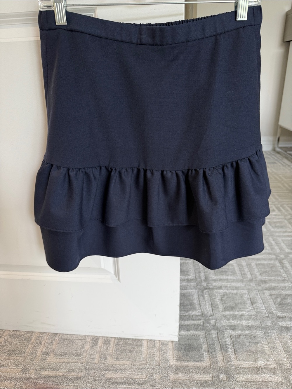 Jcrew navy blue skirt